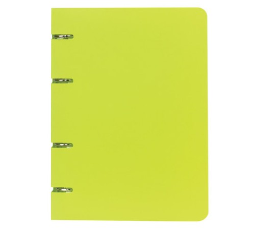 Тетрадь на кольцах А5 160х215 мм, 80 л., пластик, клетка, BRAUBERG, 