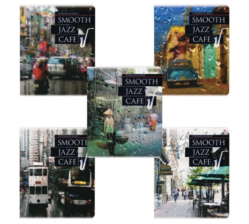 Тетрадь А5 48 л. АЛЬТ скоба, клетка, фольга, гибридный лак, бумага 70 г/м2, 