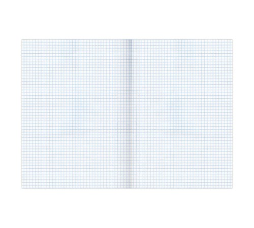 Тетрадь бумвинил, А4, 96 л., скоба, офсет №1, клетка, STAFF, СИНИЙ, 403410