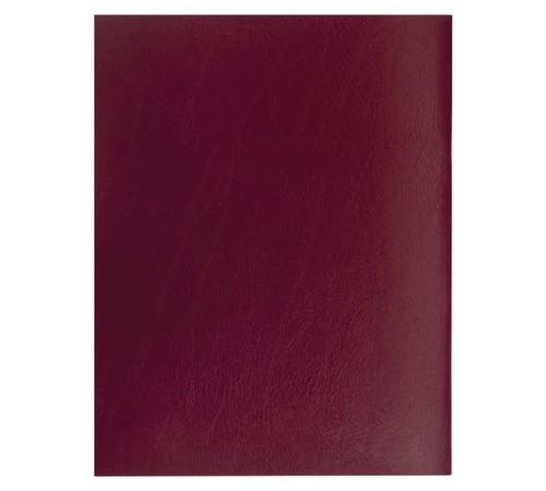 Тетрадь бумвинил, А4, 96 л., скоба, офсет №1, клетка, STAFF, БОРДОВЫЙ, 403420