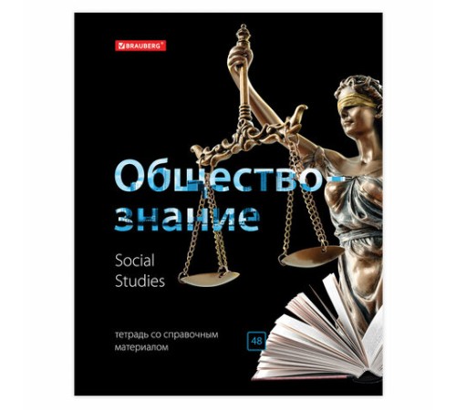 Тетради предметные, КОМПЛЕКТ 10 ПРЕДМЕТОВ, 48 л., глянцевый лак, BRAUBERG, 