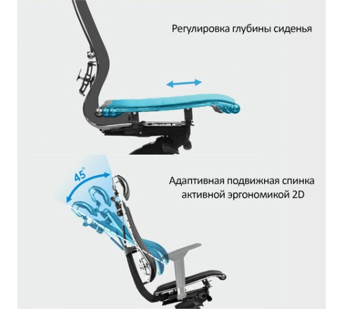 Кресло МЕТТА "Move" B2-10D, 2D-спинка, 3D-подголовник, 4D-подлокотники, экокожа, черное Кресло МЕТТА "Move" B2-10D, 2D-спинка, 3D-подголовник, 4D-подлокотники, экокожа, черное