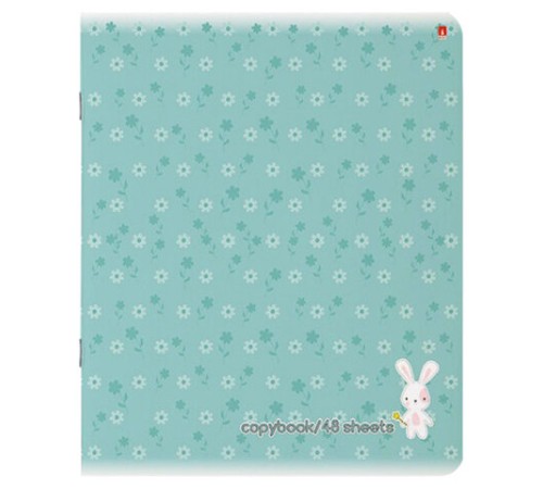 Тетрадь А5 48 л. АЛЬТ скоба, клетка, Soft Touch, 