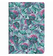 Тетрадь 40 л. в клетку обложка SoftTouch, бежевая бумага 70 г/м2, сшивка, А5 (147х210 мм), ЛИСТЬЯ, BRAUBERG, 403781