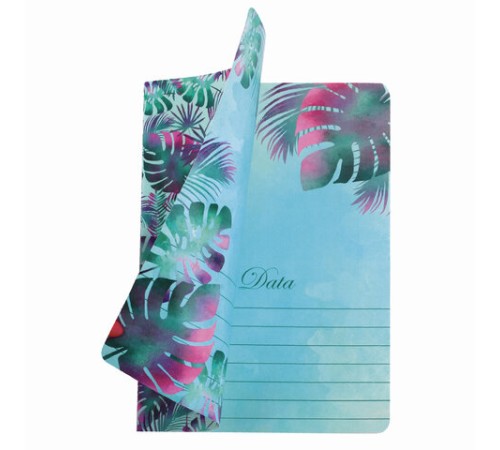 Тетрадь 40 л. в клетку обложка SoftTouch, бежевая бумага 70 г/м2, сшивка, А5 (147х210 мм), ЛИСТЬЯ, BRAUBERG, 403781