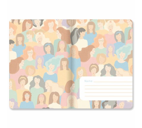 Тетради 40 л. в клетку обложка SoftTouch, НАБОР 3 шт., бежевая бумага 70 г/м2, сшивка, А5 (147х210 мм), JOY, BRAUBERG, 403791