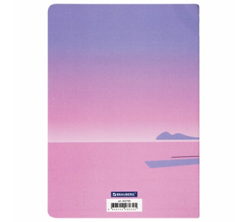 Тетради 40 л. в линию обложка SoftTouch, НАБОР 3 шт., бежевая бумага 70 г/м2, сшивка, А5 (147х210 мм), ПУТЕШЕСТВИЕ, BRAUBERG, 403799