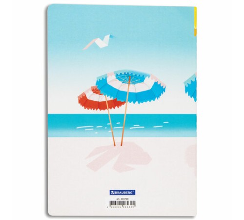 Тетради 40 л. в линию обложка SoftTouch, НАБОР 3 шт., бежевая бумага 70 г/м2, сшивка, А5 (147х210 мм), ПУТЕШЕСТВИЕ, BRAUBERG, 403799