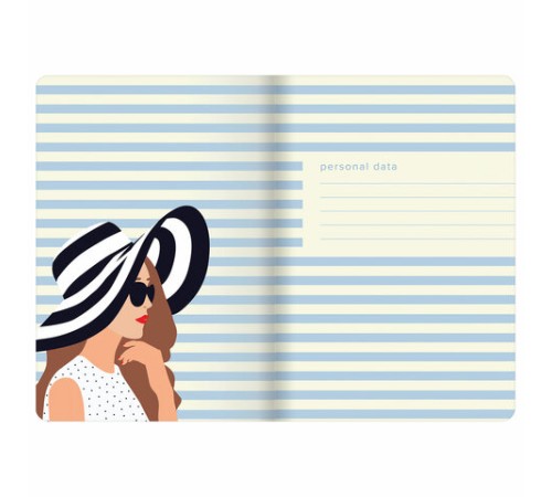 Тетрадь 40 л. в точку обложка SoftTouch, бежевая бумага 70 г/м2, сшивка, А5 (147х210 мм), БЛАЖЕНСТВО, BRAUBERG, 403800