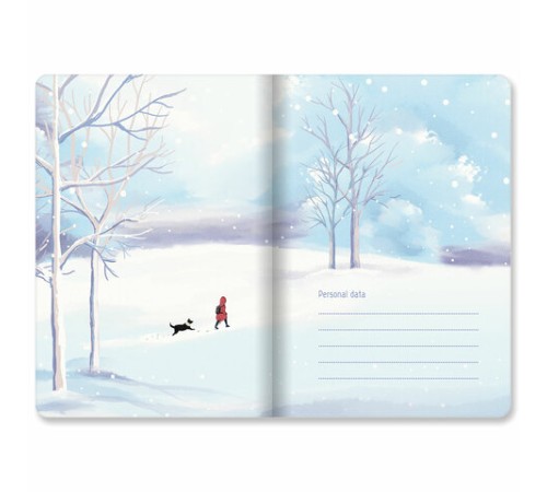 Тетради 40 л. в точку обложка SoftTouch, НАБОР 3 шт., бежевая бумага 70 г/м2, сшивка, А5 (147х210 мм), MEMORIES,BRAUBERG, 403803