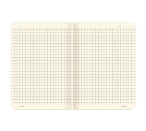 Тетрадь 60 л. в клетку обложка SoftTouch, бежевая бумага 70 г/м2, сшивка, В5 (179х250 мм), FOXY, BRAUBERG, 403815