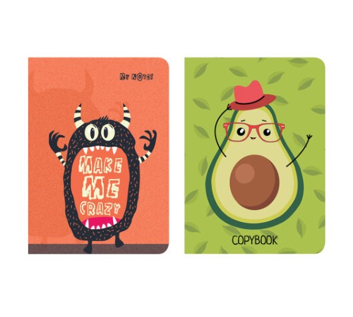 Тетради 60 л. в линию обложка SoftTouch, НАБОР 2 шт., бежевая бумага 70 г/м2, сшивка, B5 (179х250 мм), КОНТРАСТ, BRAUBERG, 403826