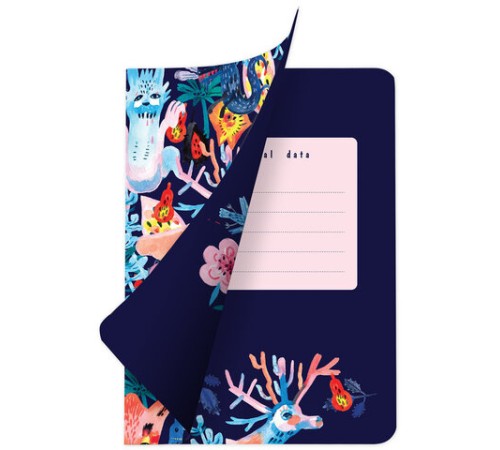 Тетради 60 л. в точку обложка SoftTouch, НАБОР 2 шт., бежевая бумага 70 г/м2, сшивка, B5 (179х250 мм), NIGHT/DAY, BRAUBERG, 403830