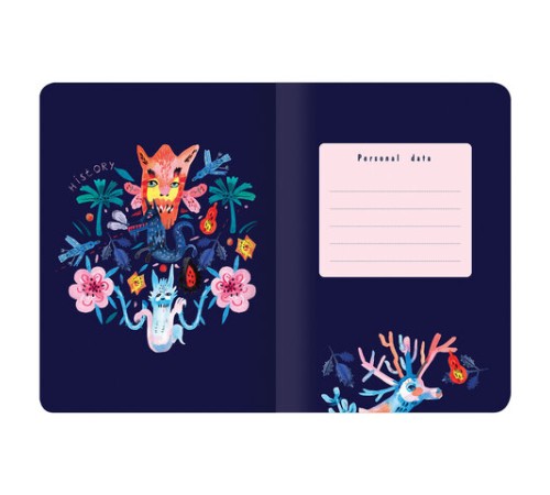 Тетради 60 л. в точку обложка SoftTouch, НАБОР 2 шт., бежевая бумага 70 г/м2, сшивка, B5 (179х250 мм), NIGHT/DAY, BRAUBERG, 403830