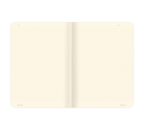 Тетради 60 л. в точку обложка SoftTouch, НАБОР 2 шт., бежевая бумага 70 г/м2, сшивка, B5 (179х250 мм), NIGHT/DAY, BRAUBERG, 403830