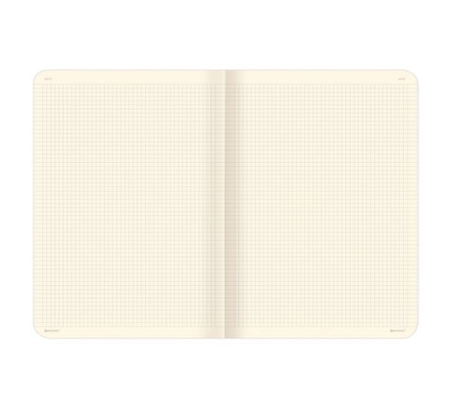 Тетрадь 60 л. в клетку обложка гладкий кожзам, сшивка, А4 (210х297мм), ЧЕРНЫЙ, BRAUBERG VIVA, 403907