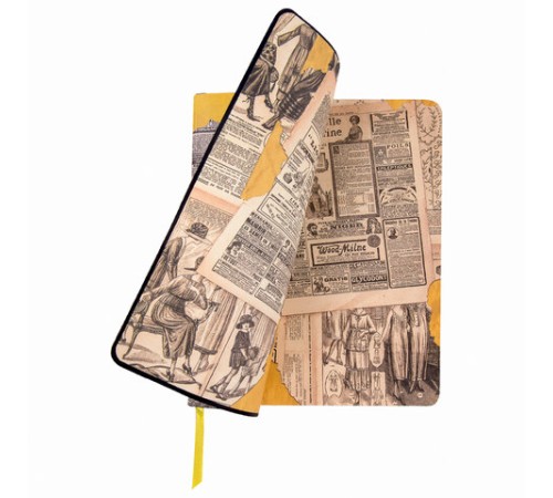 Тетрадь А5 (168х208 мм). 80 л., сшивка, клетка, под кожу, BRAUBERG VISTA, 