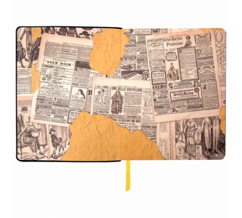 Тетрадь А5 (168х208 мм). 80 л., сшивка, клетка, под кожу, BRAUBERG VISTA, 