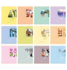 Тетради предметные, КОМПЛЕКТ 12 ПРЕДМЕТОВ, 48 листов, обложка картон, BRAUBERG, 