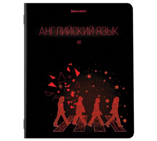 Тетради предметные, КОМПЛЕКТ 12 ПРЕДМЕТОВ, 48 листов, глянцевый УФ-лак, BRAUBERG, 