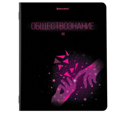 Тетради предметные, КОМПЛЕКТ 12 ПРЕДМЕТОВ, 48 листов, глянцевый УФ-лак, BRAUBERG, 