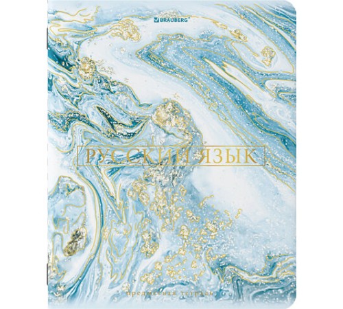 Тетради предметные со справочным материалом, КОМПЛЕКТ 10 ПРЕДМЕТОВ, 48 л., SoftTouch, фольга, BRAUBERG, 