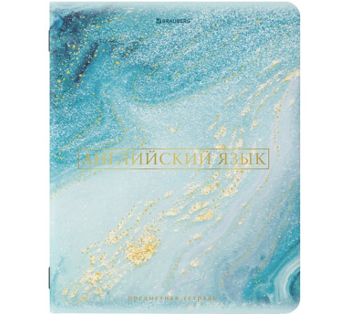 Тетради предметные со справочным материалом, КОМПЛЕКТ 10 ПРЕДМЕТОВ, 48 л., SoftTouch, фольга, BRAUBERG, 