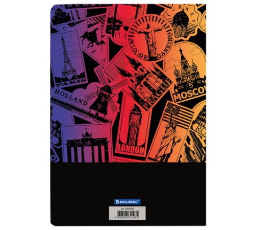 Тетрадь-словарь для записи английских слов, А5, 60 л., КОЖЗАМ, сшивка, клетка, 