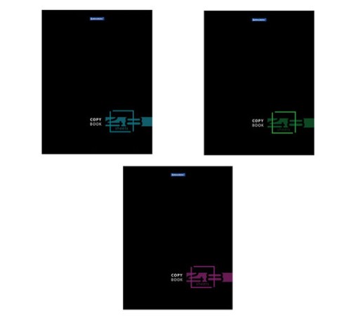 Тетрадь А4, 48 л., BRAUBERG, скоба, клетка, глянцевый лак, 