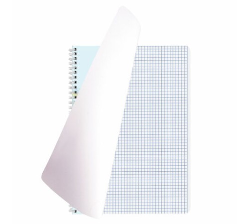 Тетрадь А4, 80 л., BRAUBERG, гребень, клетка, обложка картон, Discover, 404050