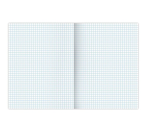 Тетрадь А4, 96 л., BRAUBERG, скоба, клетка, глянцевый лак, 