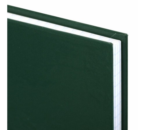 Тетрадь А4, 120 л., BRAUBERG, гребень, клетка, обложка твердая, 