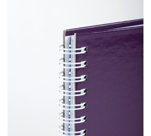 Тетрадь А4, 120 л., BRAUBERG, гребень, клетка, обложка твердая, 