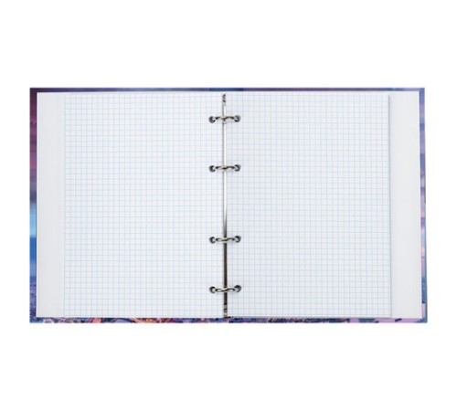 Тетрадь на кольцах А5 (175х215 мм), 120 листов, твердый картон, клетка, BRAUBERG, Travel, 404080