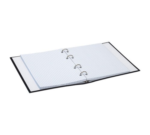 Тетрадь на кольцах А5 (175х215 мм), 120 листов, твердый картон, клетка, BRAUBERG, Beauty, 404082