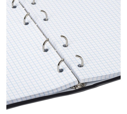 Тетрадь на кольцах А5 (175х215 мм), 120 листов, твердый картон, клетка, BRAUBERG, Beauty, 404082