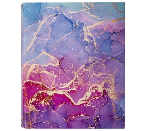 Тетрадь на кольцах А5 (175х215 мм), 120 листов, твердый картон, клетка, с разделителями, BRAUBERG, Marble, 404086