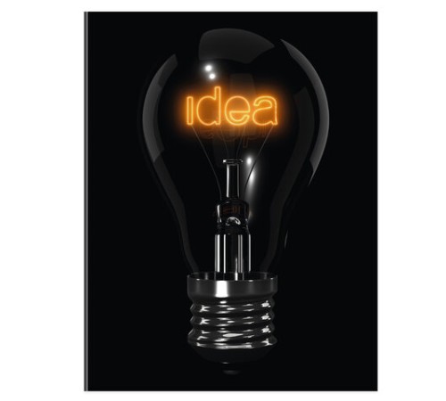 Тетрадь на кольцах А5 (175х215 мм), 160 листов, твердый картон, клетка, BRAUBERG, Idea, 404091