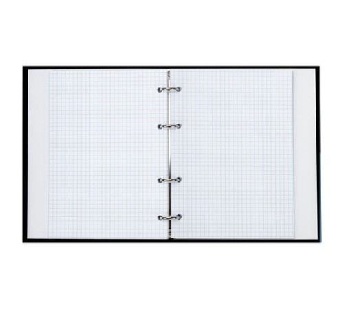 Тетрадь на кольцах А5 (175х215 мм), 160 листов, твердый картон, клетка, BRAUBERG, Idea, 404091