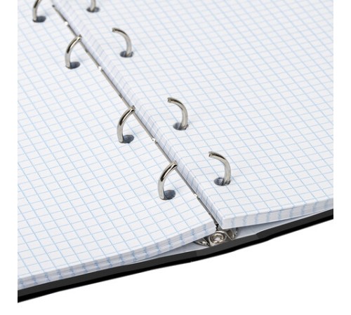 Тетрадь на кольцах А5 (175х215 мм), 160 листов, твердый картон, клетка, BRAUBERG, Idea, 404091