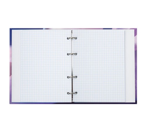 Тетрадь на кольцах А5 (175х215 мм), 160 листов, твердый картон, клетка, BRAUBERG, 