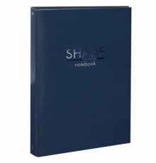 Тетрадь на кольцах БОЛЬШАЯ А4 (210х305 мм), 100 листов, твердый картон, клетка, BRAUBERG, Shade, 404102