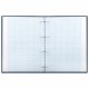 Тетрадь на кольцах БОЛЬШАЯ А4 (210х305 мм), 100 листов, твердый картон, клетка, BRAUBERG, Shade, 404102