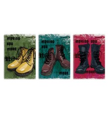 Тетрадь А4 80 л. АЛЬТ гребень, клетка, глянцевая ламинация, 