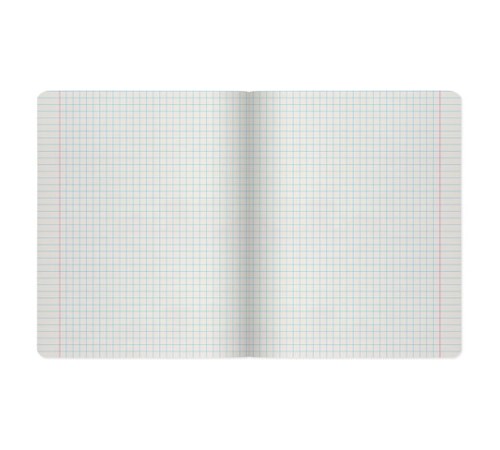 Тетрадь А5 48 л. АЛЬТ скоба, клетка, глянцевый лак, 