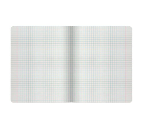 Тетрадь А5 48 л. АЛЬТ скоба, клетка, глянцевый лак, 