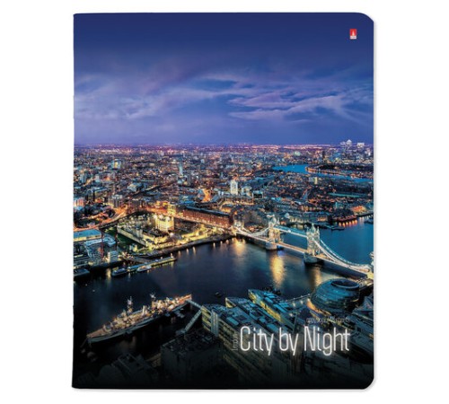 Тетрадь А5 48 л. АЛЬТ скоба, клетка, глянцевый лак, 