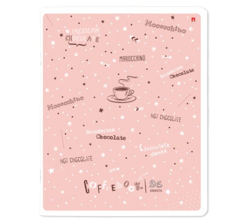 Тетрадь А5 96 л. АЛЬТ скоба, клетка, гибридный лак, 