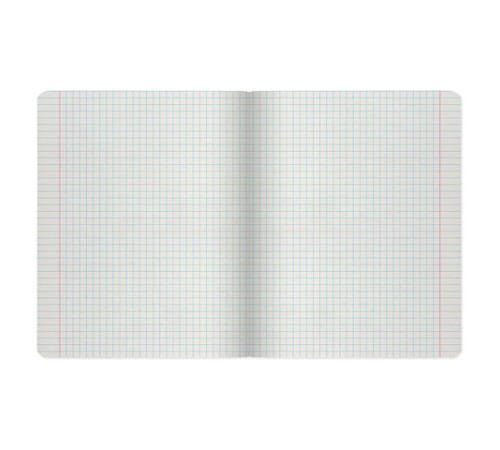 Тетрадь А5 96 л. АЛЬТ скоба, клетка, гибридный лак, 