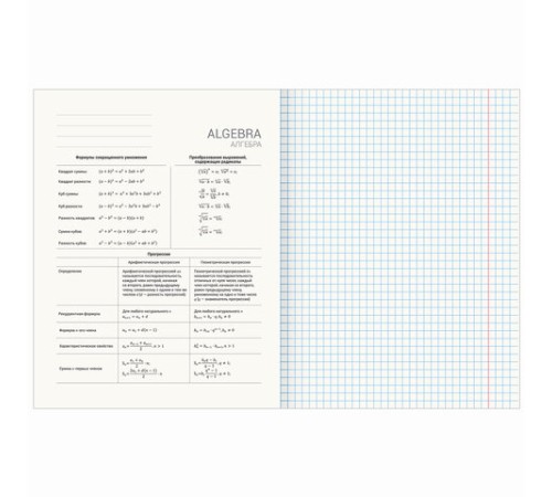 Тетради предметные со справочным материалом, КОМПЛЕКТ 12 ПРЕДМЕТОВ, 48 л., обложка картон, BRAUBERG, 